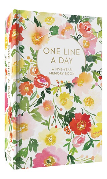 One line a day floral - chronicle books