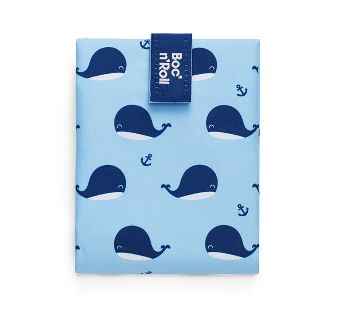 Boc'n'Roll sandwich wrapper Whales