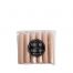 Dinerkaarsjes kort set/6 blossom 12x2.1cm