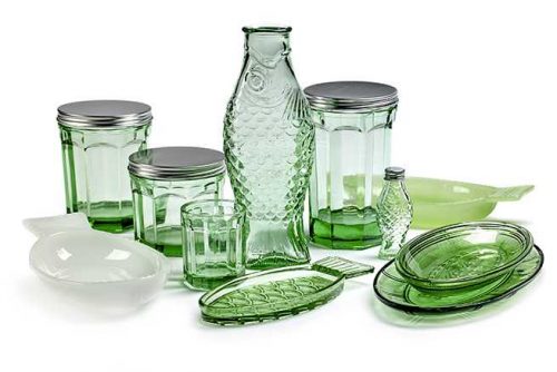 Glas groen Paola Navone 22cl