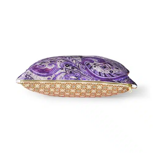 Kussen Floral Purple