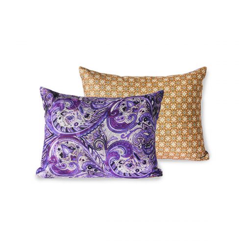 HK kussen Doris printed / purple