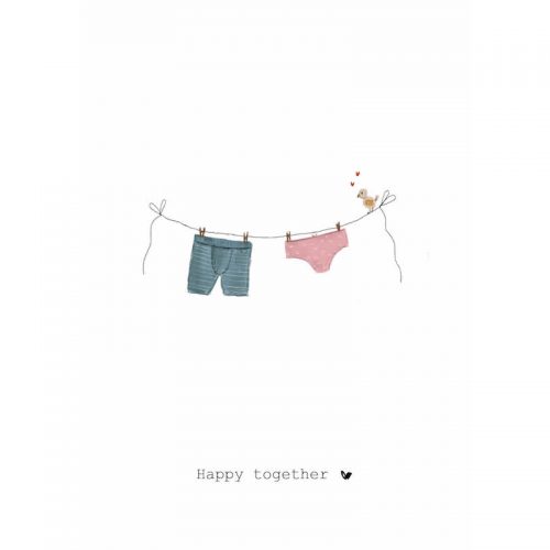 Nadine Kaart dubbel + Happy Together