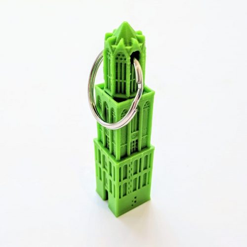 Domtoren Sleutelhanger 3D groen