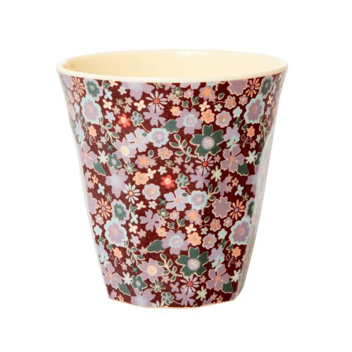 Rice cup M Fall Flower Print