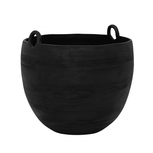 UNC Deco Pot Honey black