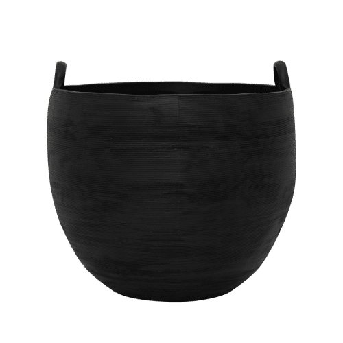 UNC Deco Pot Honey black