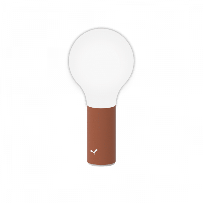 Fermob Aplo lamp red ochre