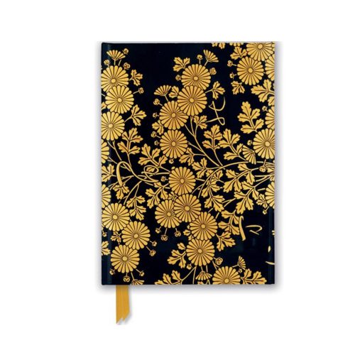Notebook Flametree Chrysant black gold