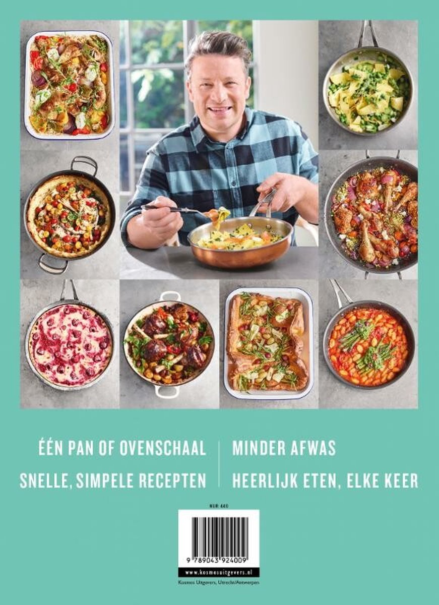 Fonkeling Opnieuw schieten caravan Jamie Oliver EEN simpel & lekker uit 1 pan ⋆ ZININshop