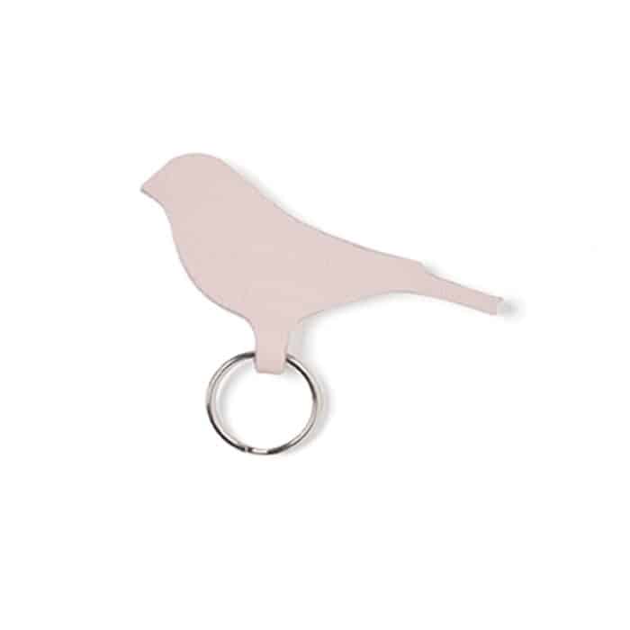 Keecie Keyring Mini Tweet Powder Pink
