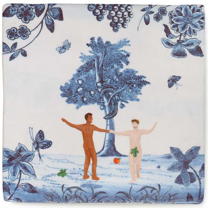 Storytiles Adam & Adam in de tuin van Eden