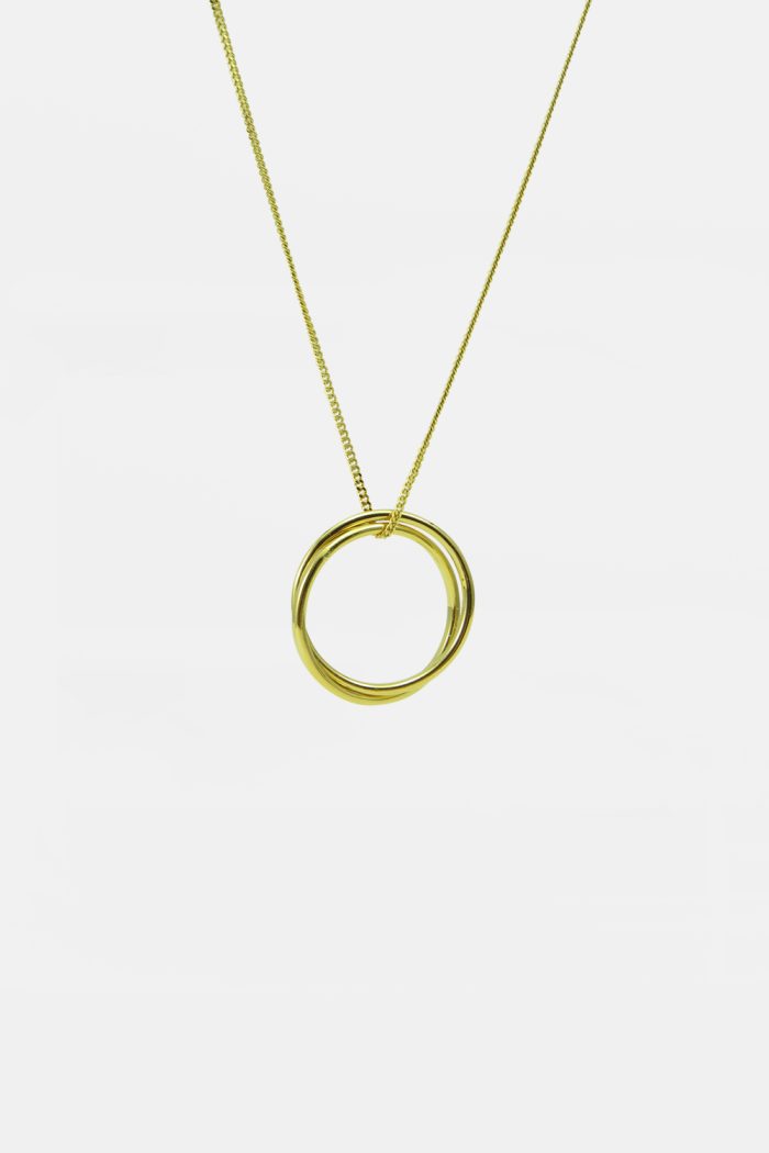 MHL necklace two circles