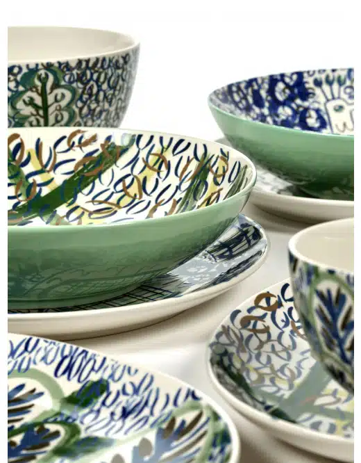 Japanese Kimonos Bela Silva Schaal ovaal 1