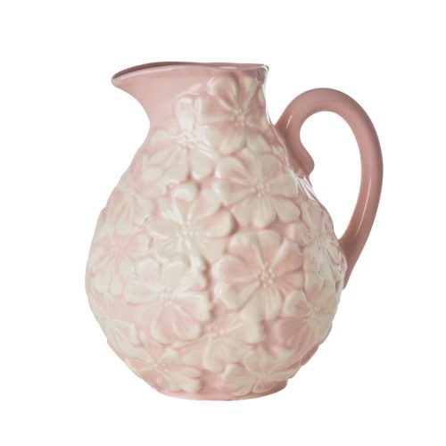 Rice Ceramic FlowerJug Perfect Pink