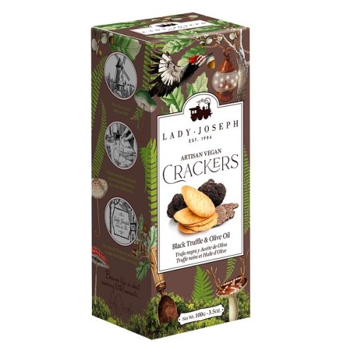 Lady Joseph Crackers Black Truffle / Olive Oil