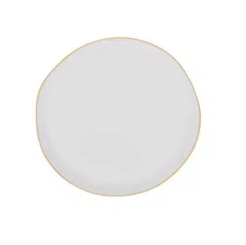 UNC GM breakfast Plate White