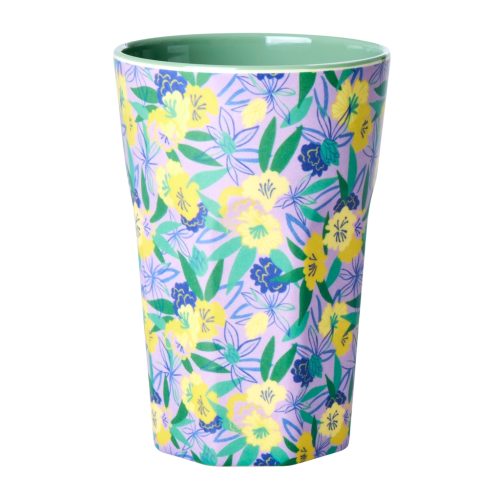 Rice mel cup tall Fancy Pansy