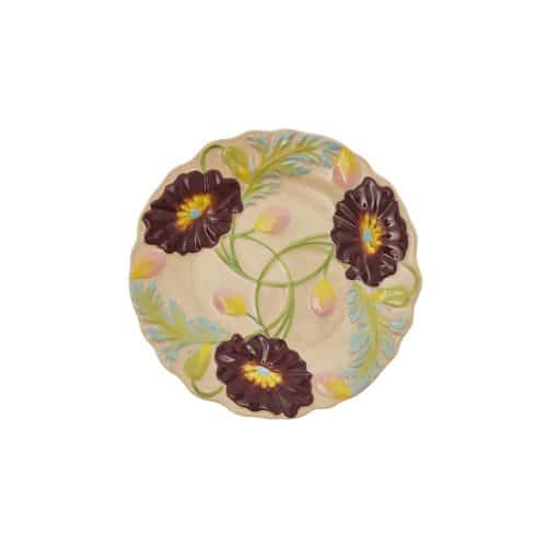 Rice ceramic cake plate flower soft sand