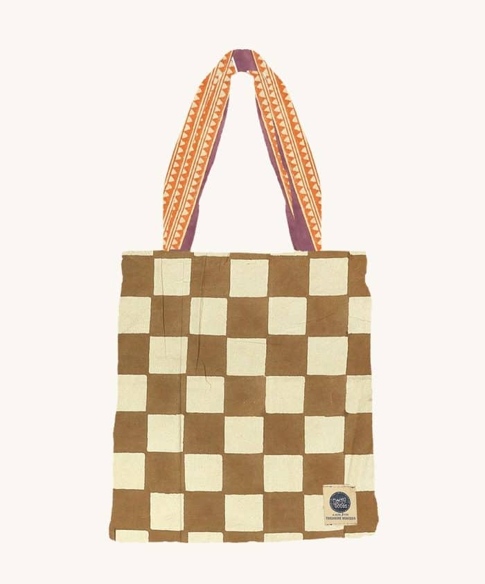 DG Throw Checkmate Single 220x140cm in Tote Bag