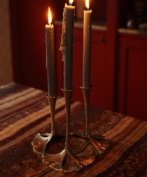 DG Gaya Ginko Triple candleholder