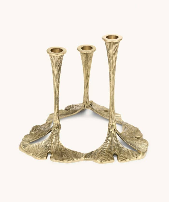 DG Gaya Ginko Triple candleholder