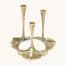 DG Gaya Ginko Triple candleholder