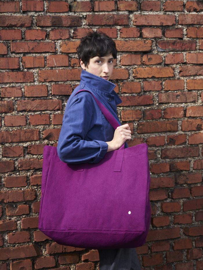 La Cerise Shopping Bag Iona Purple Rain