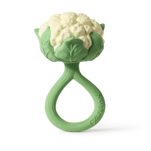 O&C Cauliflower Rattle toy