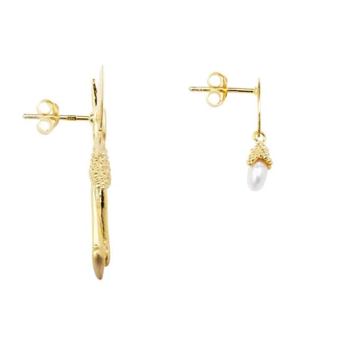 BB Earring Fairy Stud Gold