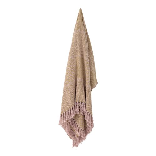 BL Throw Rodion recycled cotton Rose