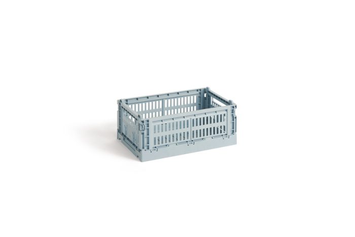HAY Colour Crate Small Dusty Blue