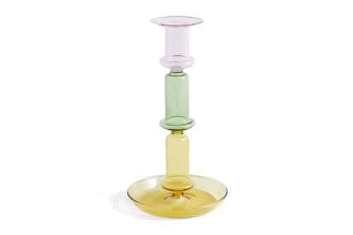 HAY Candleholder Flare Tall Rainbow