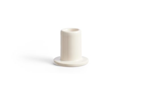 HAY Tube Candleholder Small Off White