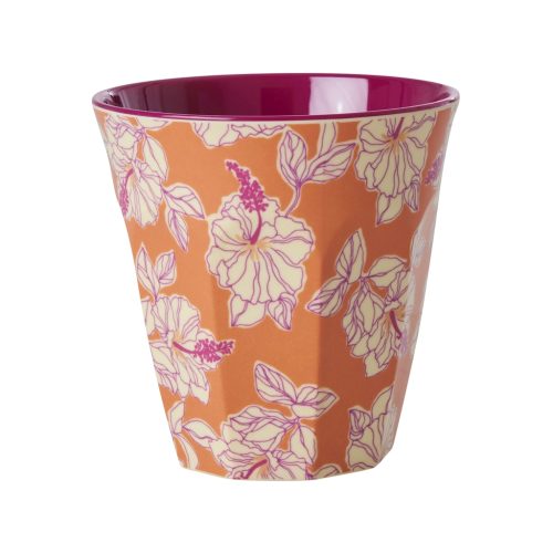 Rice cup M Faded Hibiscus