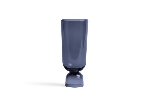 HAY Vase Bottoms Up Large Navy Blue