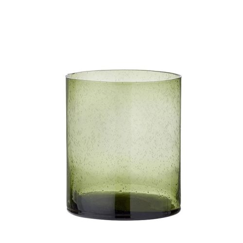 Vase Salon Glass Fern 17x20cm