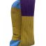 La Cerise socks Yvette Savora 42/45 paars/oker/blauw