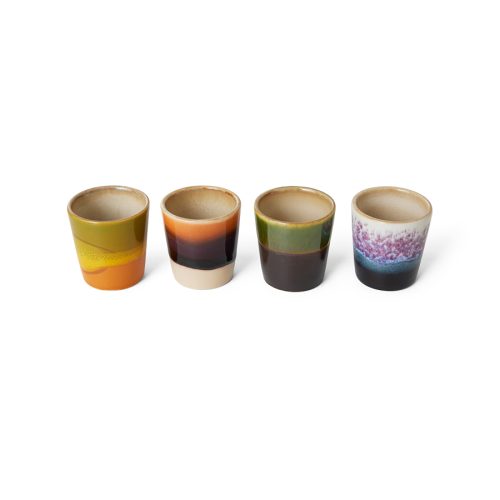 HK ceramic egg cups (set 4) Island