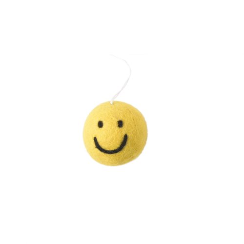 Aveva Little hanging smiley yellow
