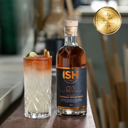 ISH Rum Caribbean Spiced Spirit 500ml