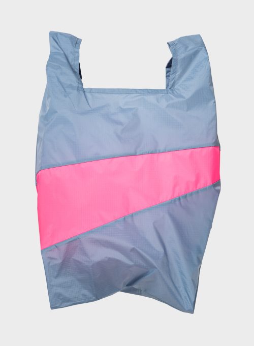 Susan Bijl Shopping Bag L Fuzz & Fluo Pink