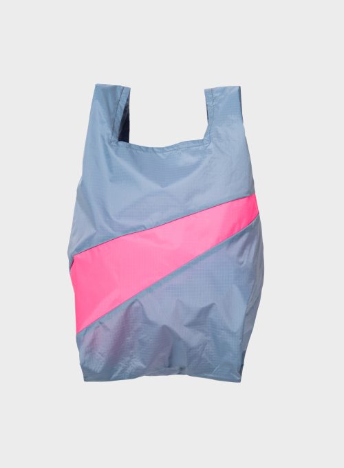 Susan Bijl Shopping Bag M Fuzz & Fluo Pink