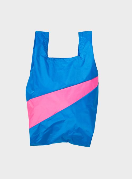 Susan Bijl Shopping Bag M Wave & Fluo Pink
