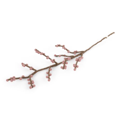 Gry Felt branch with Rouge Berries