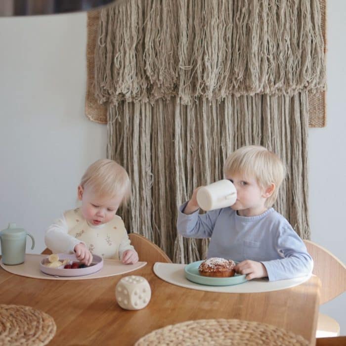 Mushie Cup Training Sippy Ivory