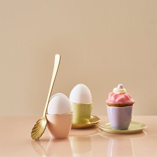 UNC GM Egg cup lila set 2