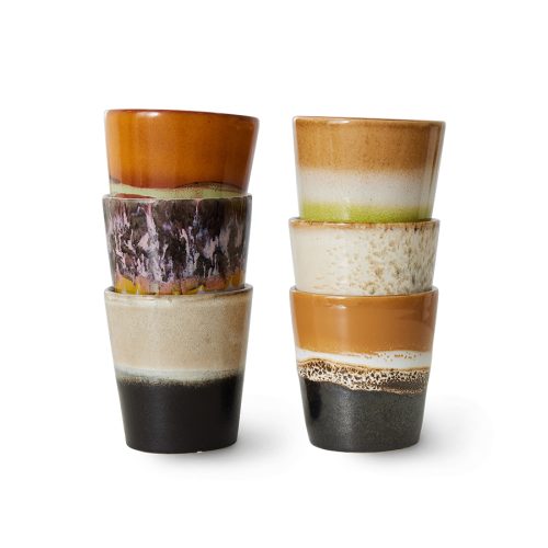 HK ceramic mugs set/6 7222 Soil