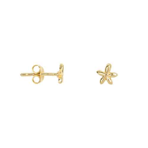 BB Mini Flower Stud Gold Plated