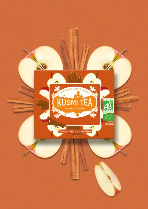 Kusmi Tea Apple-Cinnamon Bio zakjes